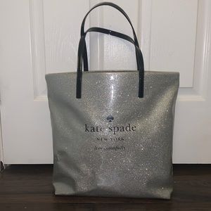 Kate spade glitter tote